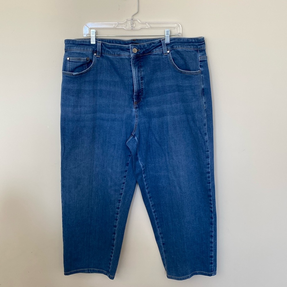 Universal Standard Etta High Rise Straight Jeans 28"